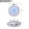 Pyle 6.5" Marine Speaker Pair Led Lights, PLMRS63WL.5 PLMRS63WL.5 - alternate 3